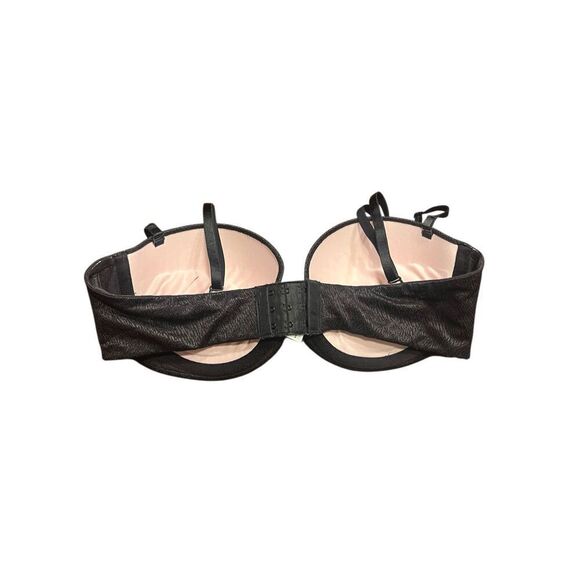 Wonderbra 38C black push up sexy bra underwire bombshell uplift - Picture 2 of 4